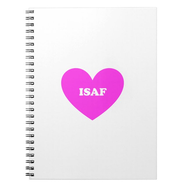 Isaf Notebook (Front)