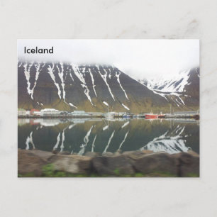 Ísafjordur, Iceland Postcard