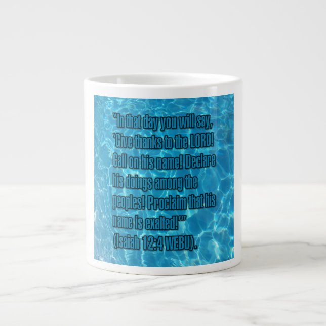 Isaiah 12:4 WEBU Mug (Front)