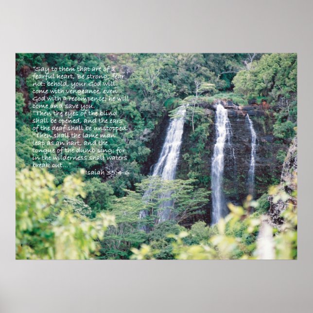Isaiah 35 poster (Front)