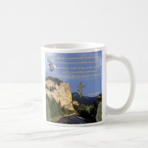 Isaiah 40:30-31 coffee mug