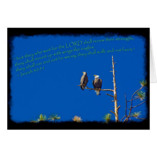 Isaiah 40:31 Black Edge