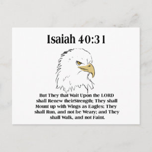Isaiah 40:31 Card