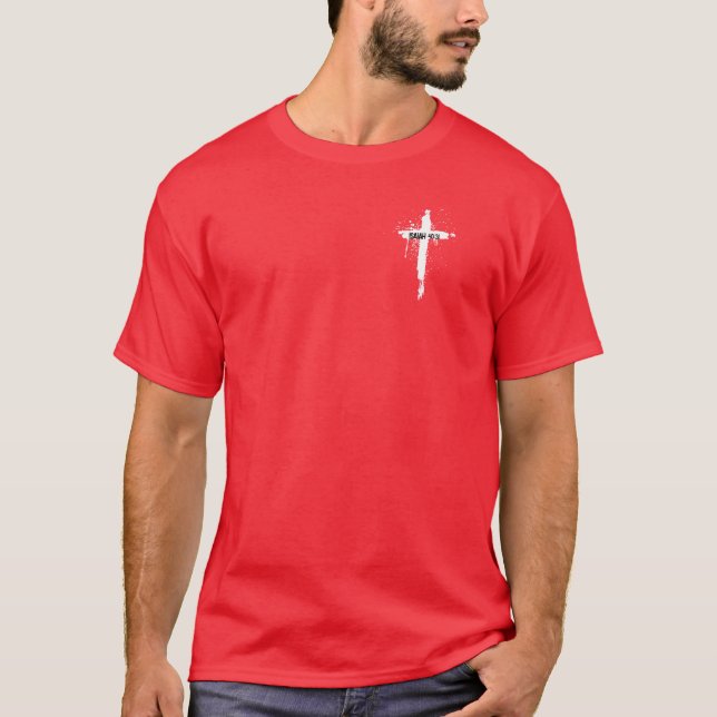 Isaiah 40:31 Endurance Bible Verse T-Shirt (Front)