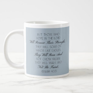 Isaiah 40:31 Hope Bible Verse Mug
