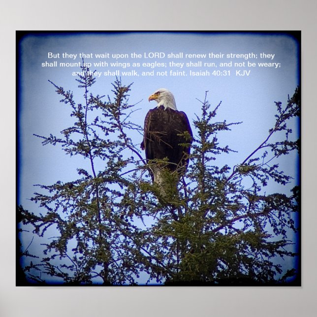 Isaiah 40:31 poster (Front)