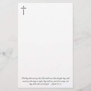 Isaiah 40:31 stationery