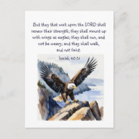 Isaiah 40:31 They that wait upon the Lord