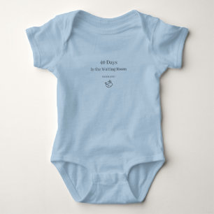 Isaiah 40:31 Waiting Christian Baby Bodysuit