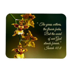 Isaiah 40:8 Inspirational Magnet