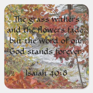 Isaiah 40:8 stickers