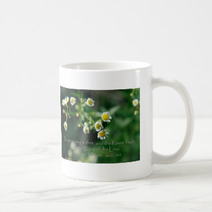Isaiah 40:8 The grass may wither and fade Coffee Mug