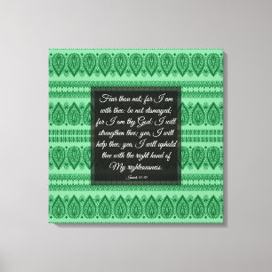 Isaiah 41:10  canvas print
