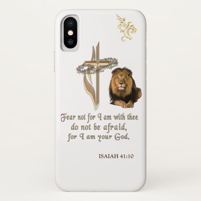 ISAIAH 41:10 Case-Mate iPhone CASE (Back)