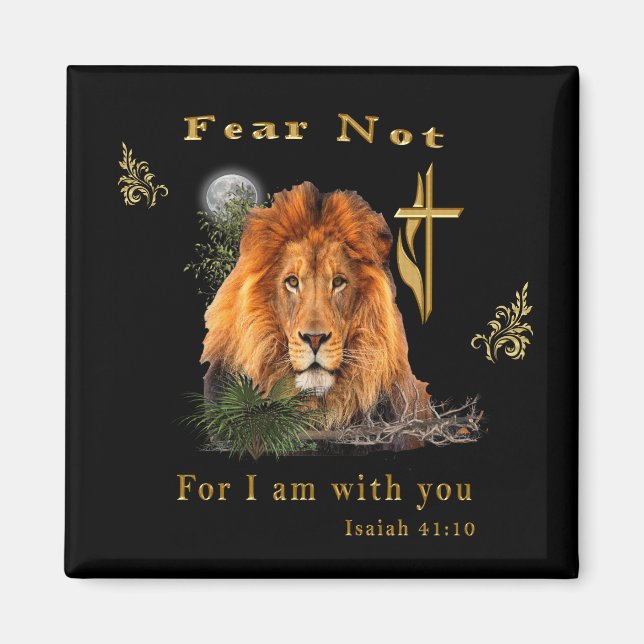   Isaiah 41:10    Christian Magnet (Front)