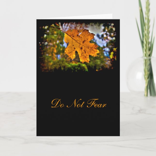 Isaiah 41:10 Encouragement Card (Front)