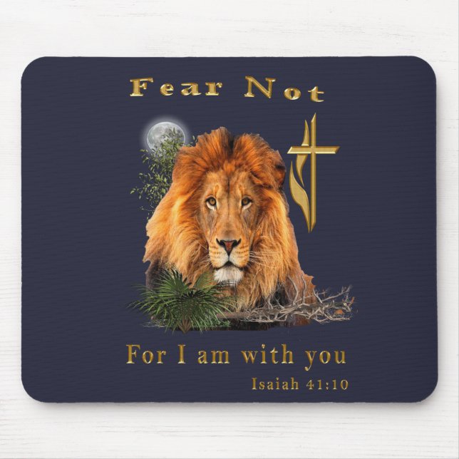 Isaiah 41:10 items mouse mat (Front)