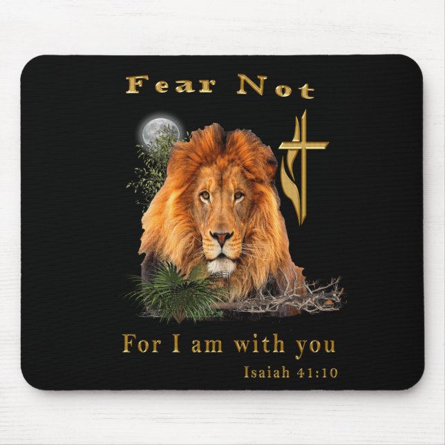 Isaiah 41:10 items mouse mat (Front)