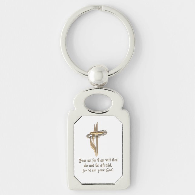 ISAIAH 41:10 KEY RING (Front)