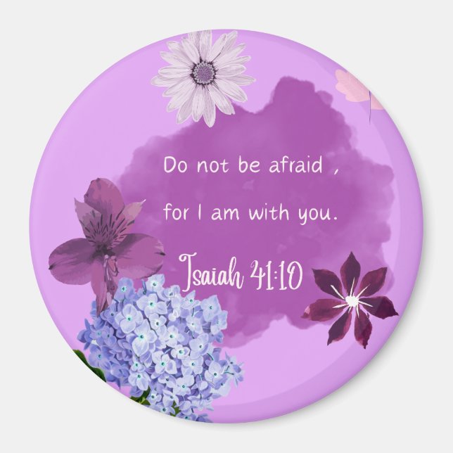 Isaiah 41:10 Magnet | Jehovah's Witnesses  (Front)