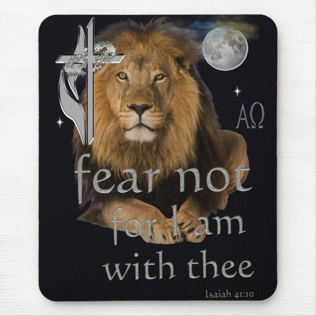 ISAIAH 41:10   MOUSE MAT (Front)