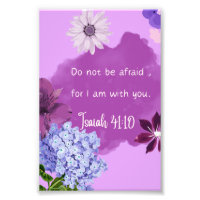 Isaiah 41:10 Photo Enlargement | Jehovah's Witness