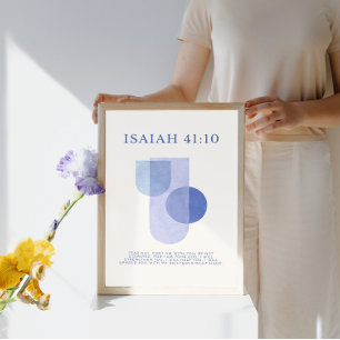 Isaiah 41:10 poster