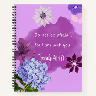 Isaiah 41:10 Spiral Notebook   Jehovah's Witnesses