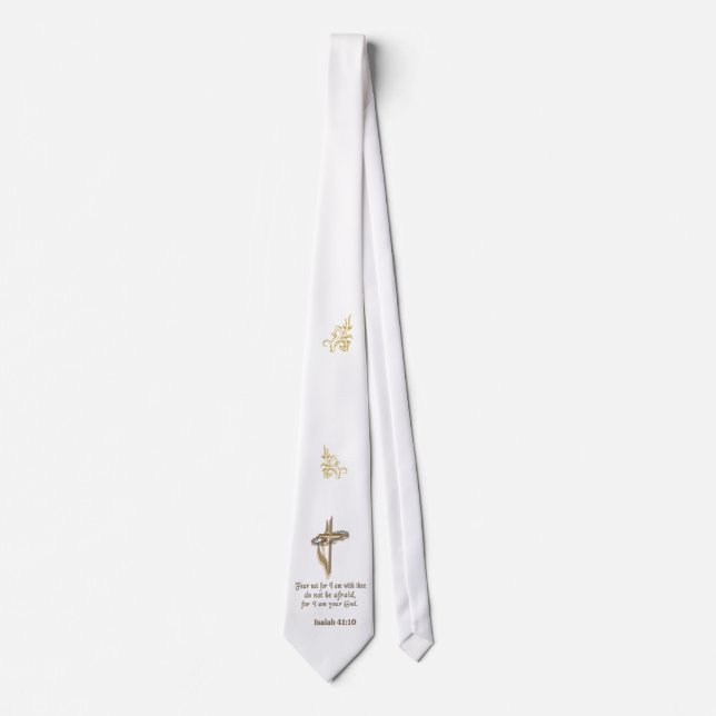 ISAIAH 41:10 TIE (Front)