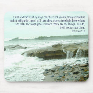 Isaiah 42:16 mouse mat