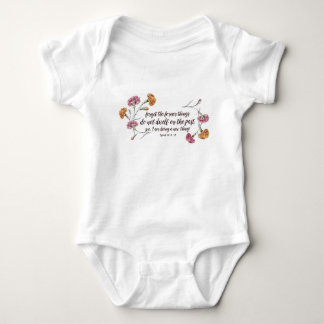 Isaiah 43:18-19 Baby Outfit Bodysuit