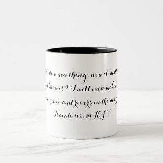 Isaiah 43:19 mug