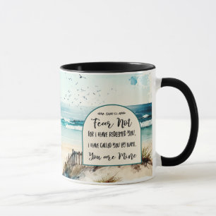 Isaiah 43:1 Fear not for I have redeemed you Ocean Mug