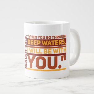 Isaiah 43:2 Jumbo Mug