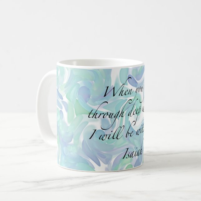 Isaiah 43:2 When you go… Coffee Mug (Front Left)