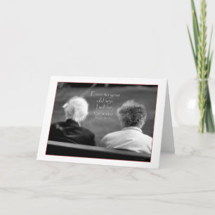 Isaiah 46:4 Even to your old age I am the same Card