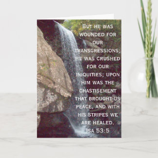 Isaiah 53 Collection Holiday Card