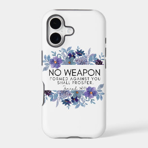 Isaiah 54:17 No Weapon Formed Against you Floral