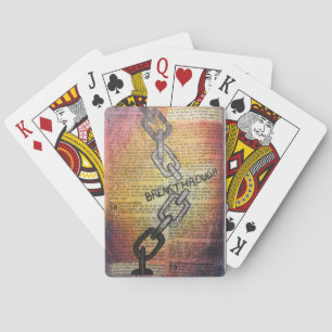 Isaiah 58:5-6 - "Breakthrough" Playing Cards