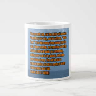 Isaiah 58:9–11 WEBU Mug