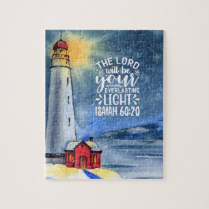 Isaiah 60:20 The Lord Will Be Your Light  Jigsaw Puzzle