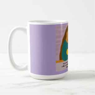 Isaiah 66:13 Comforting Mother and Baby Postcard Coffee Mug