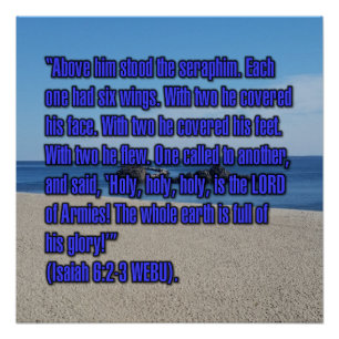 Isaiah 6:2-3 WEBU Poster