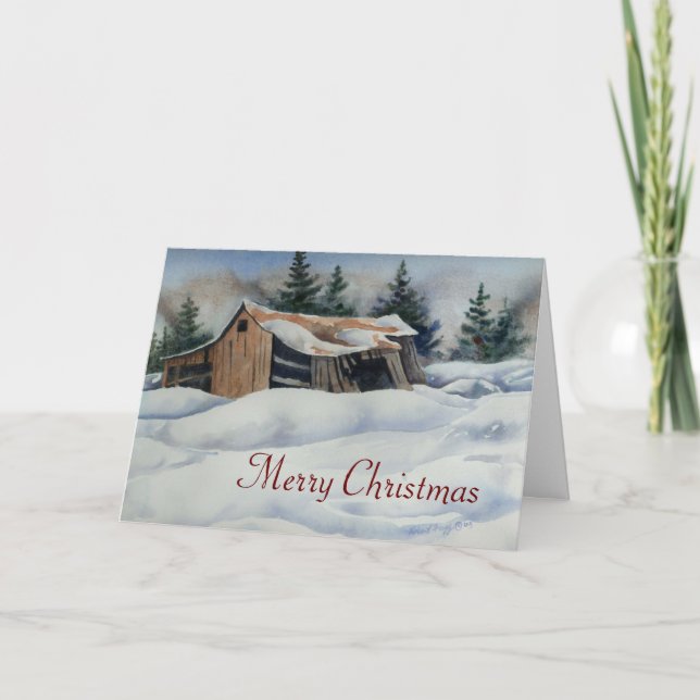 Isaiah 7:14 Christmas Card (Front)