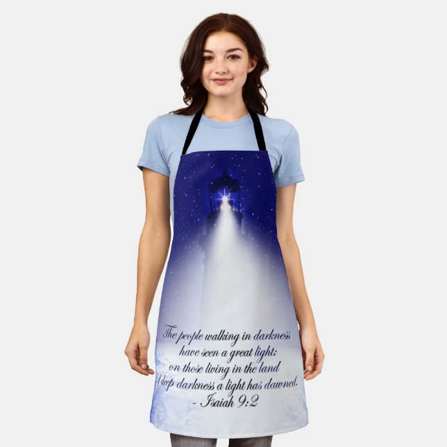 Isaiah 9:2 Christmas Photo Apron (Worn)
