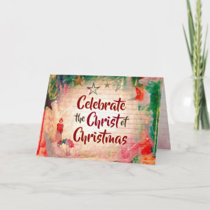 Isaiah 9:6 "For unto us a Child is Born" Christmas Holiday Card