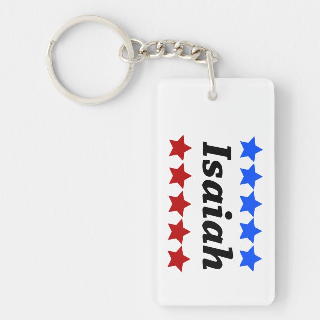 Isaiah Keychain (Front)