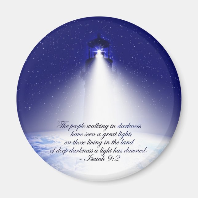 Isaiah Scripture Magnet (Front)