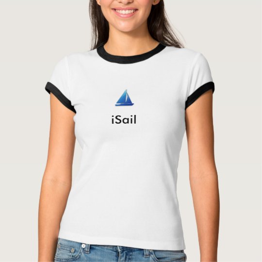 iSail - Women's Ringer T T-Shirt
