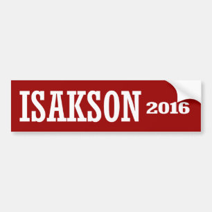Isakson - Johnny Isakson 2016 Bumper Sticker